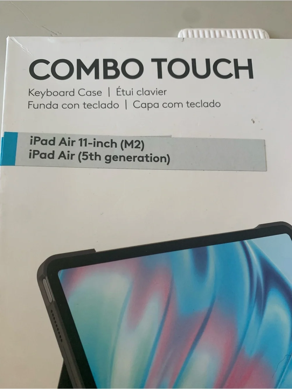 Logitech Combo Touch Keyboard Case for iPad Air 11-inch (M2) - Dark Gray